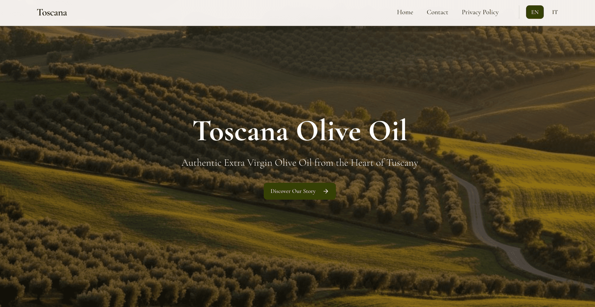 Toscana Olive Oil - Food & Beverage